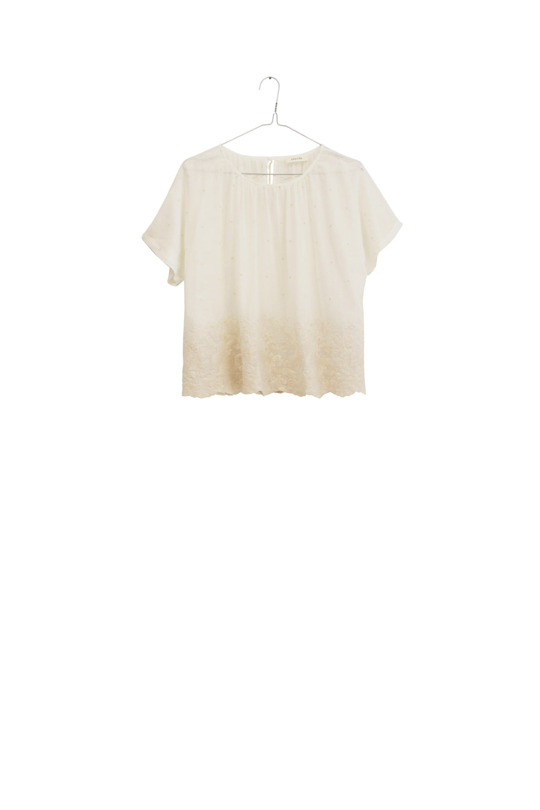 Camicia bohemien ricamata