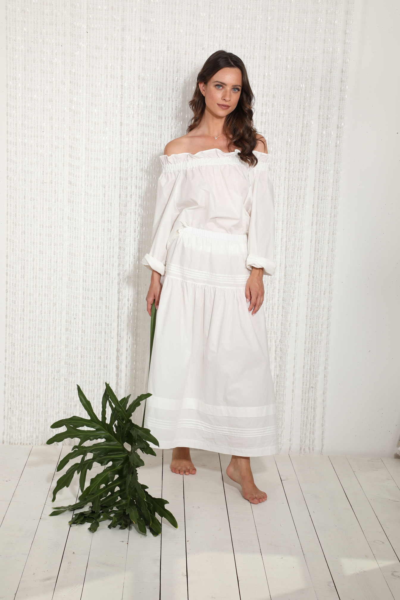 gonna bohemien bianca
