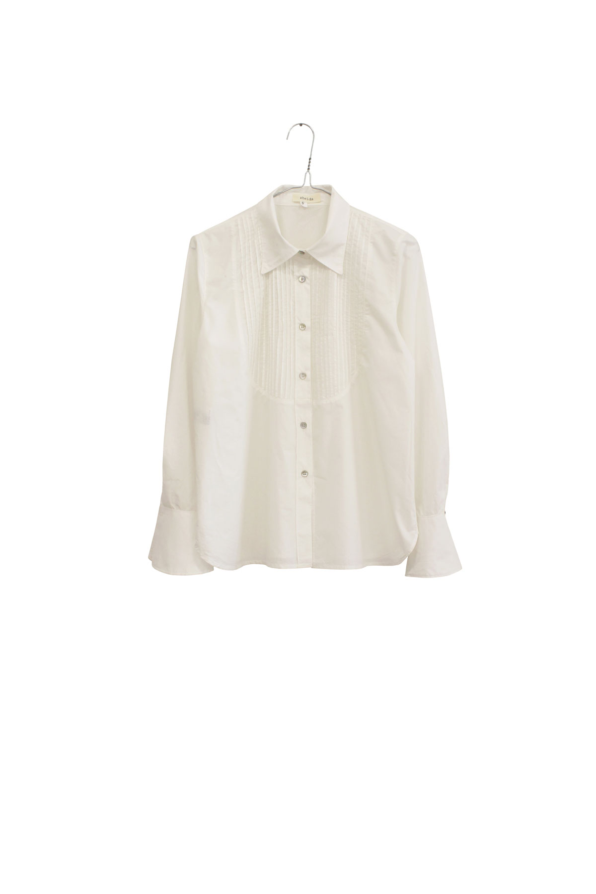 camicia con plastron