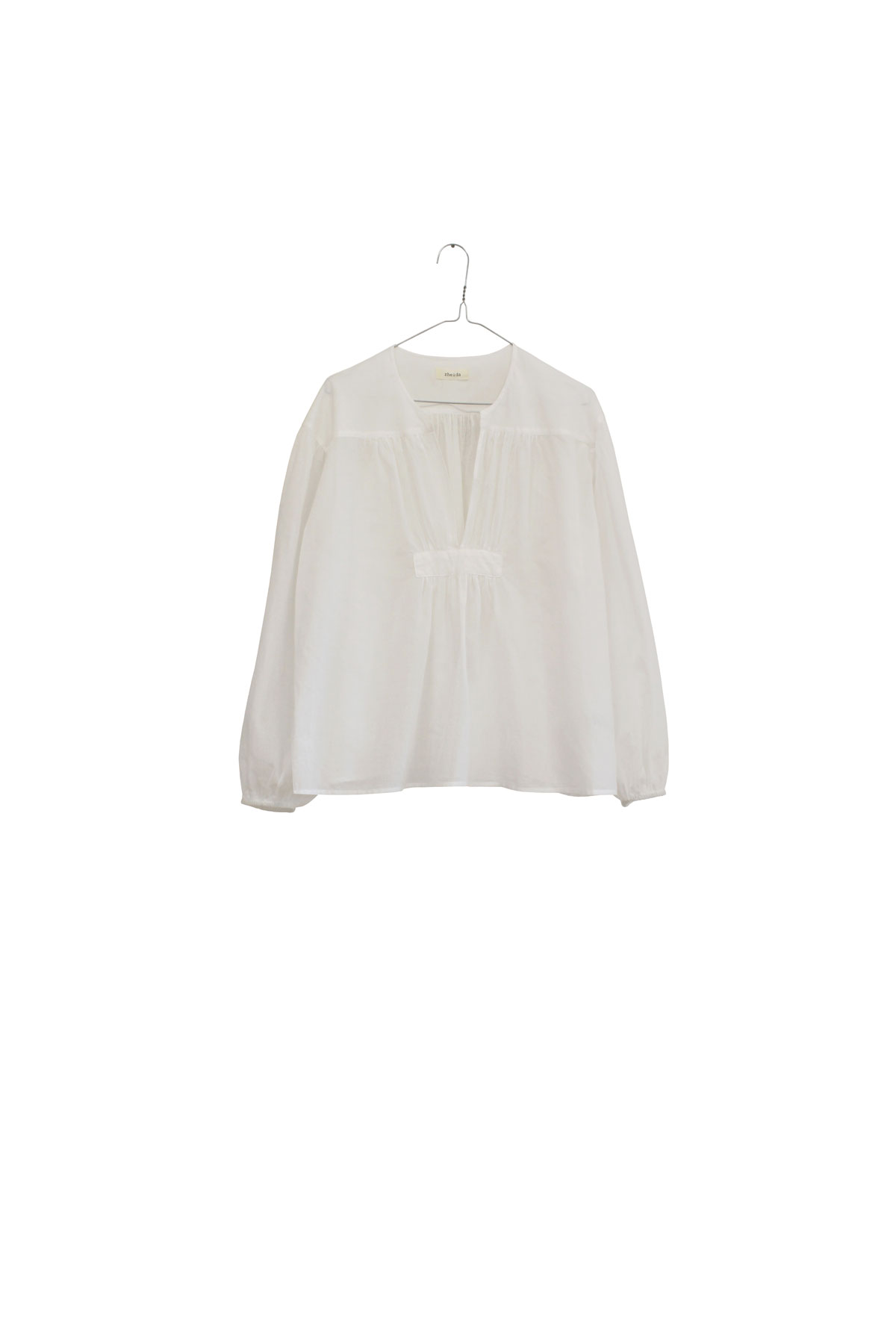 camicia bohemien bianca