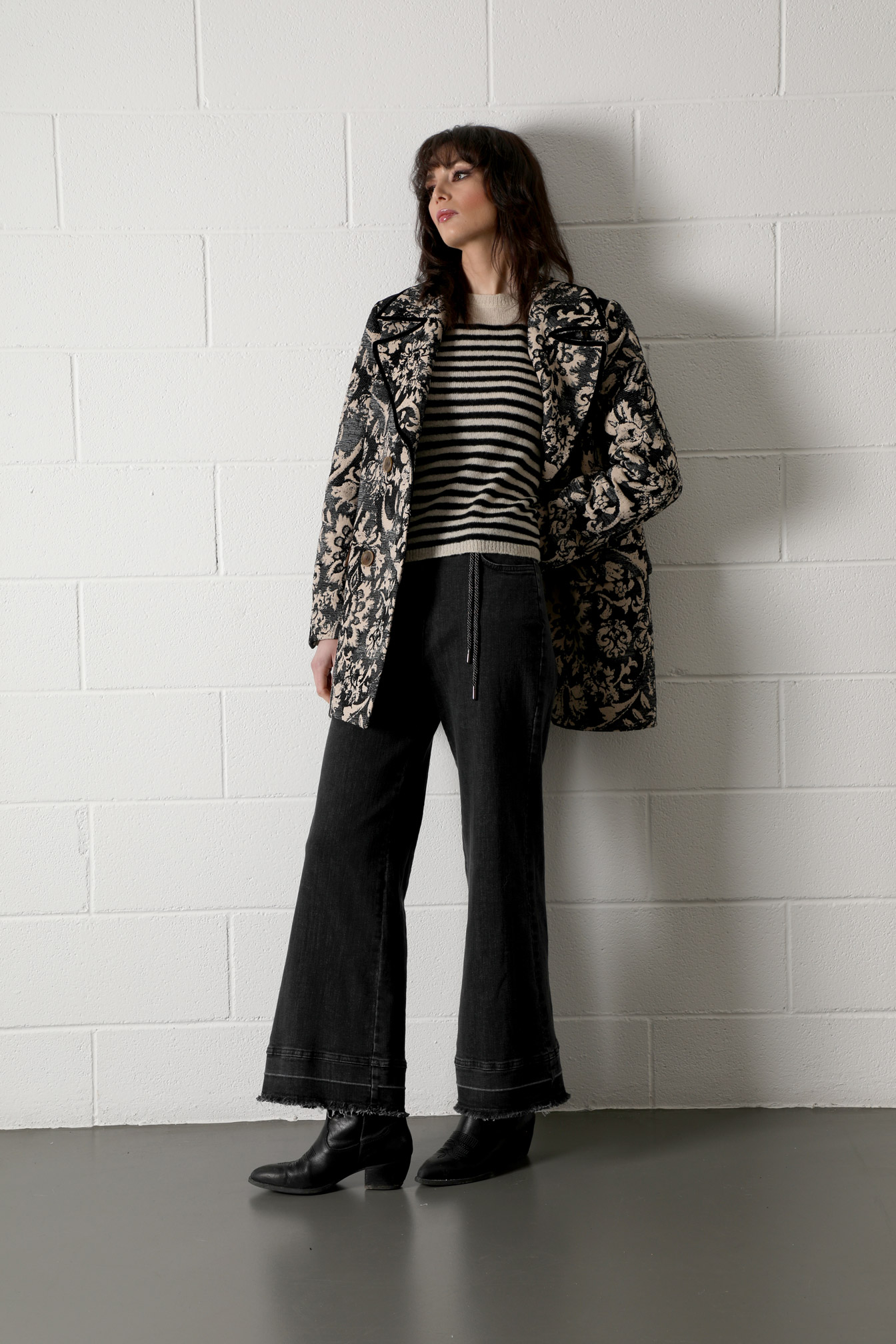 maglia rigata parisian style