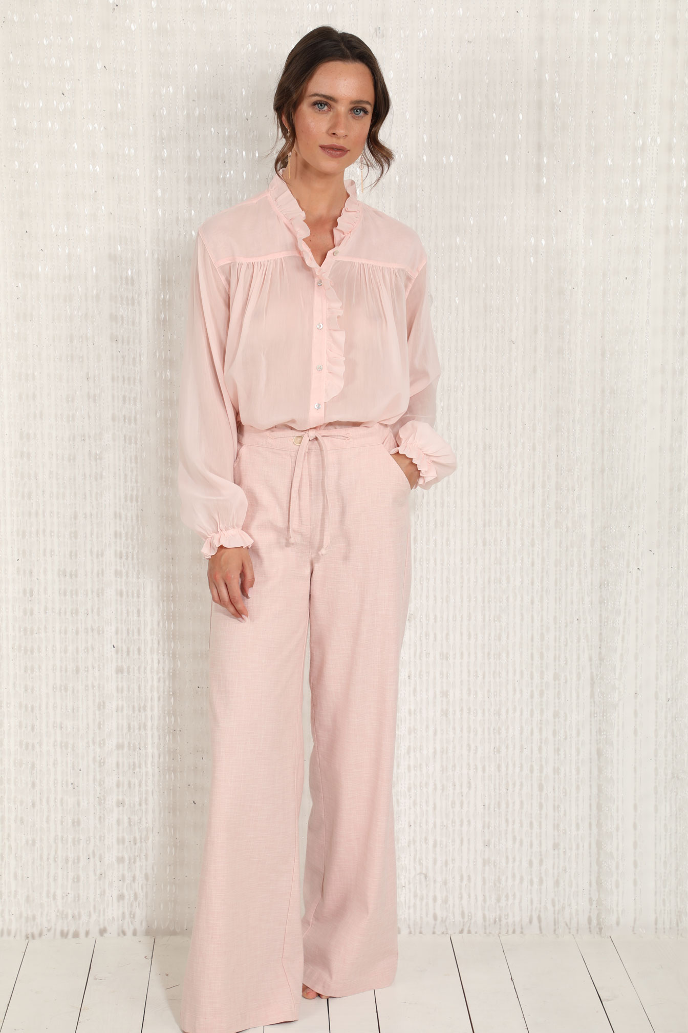 pantalone "cotton flamed"